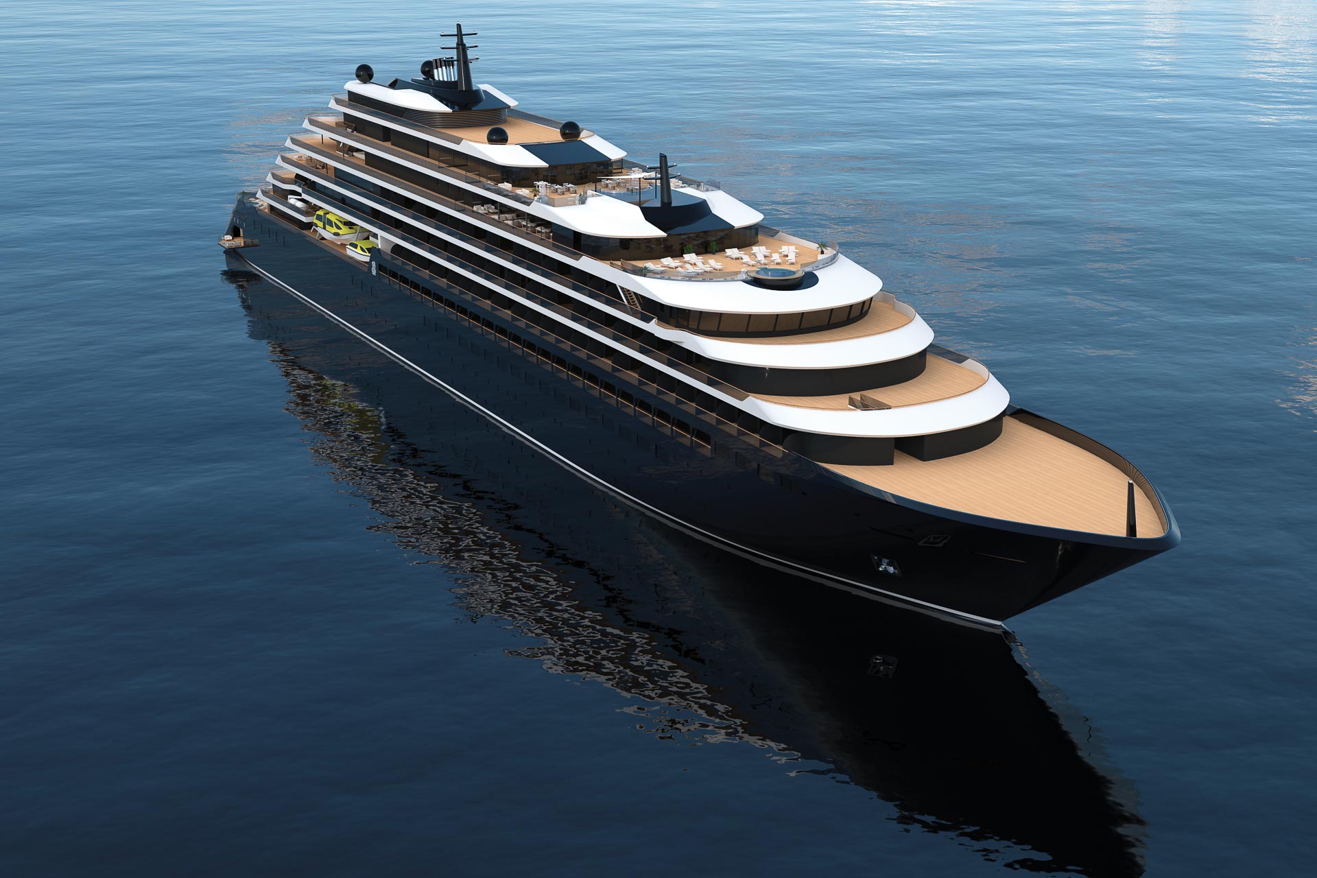 nouveau yacht de luxe